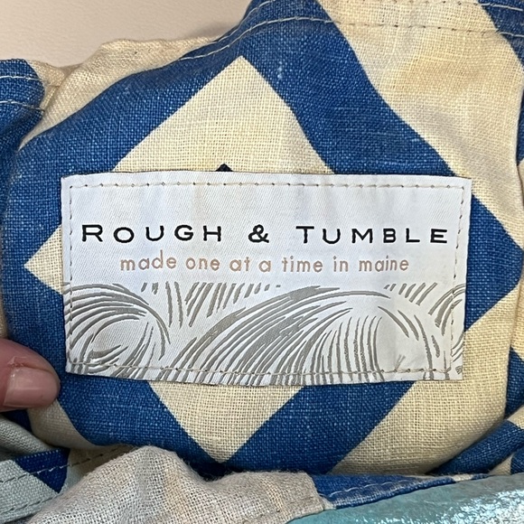 Rough & Tumble Metallic Teal Leather Shoulder Bag - Picture 8 of 9